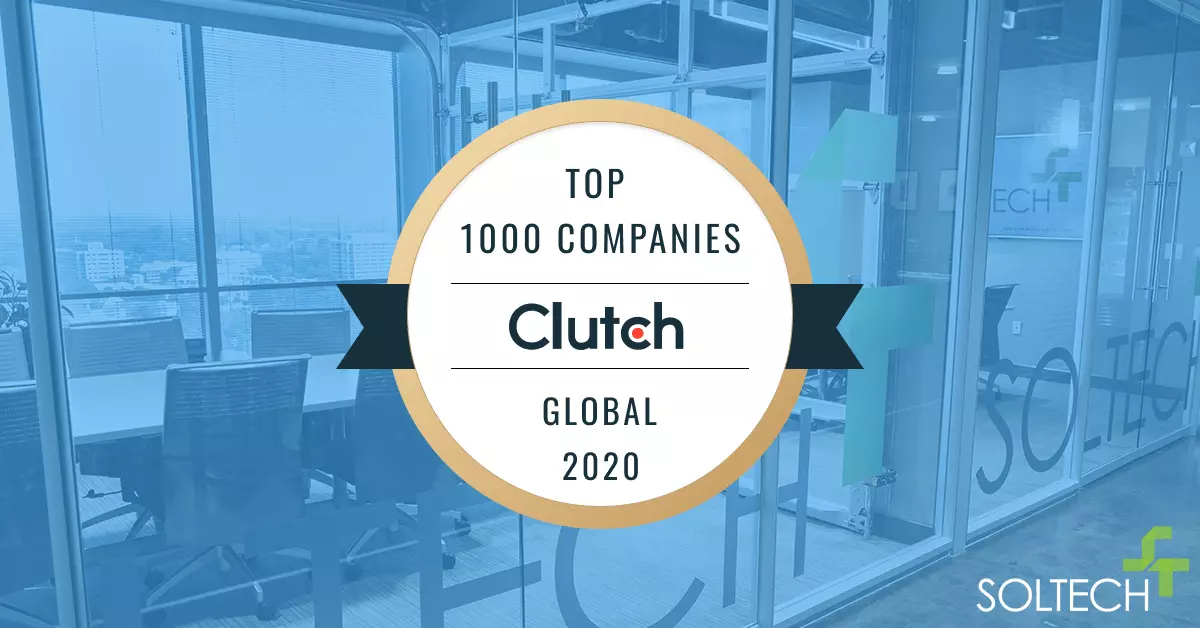 Clutch Top 1000 Service Providers List For 2020 | SOLTECH