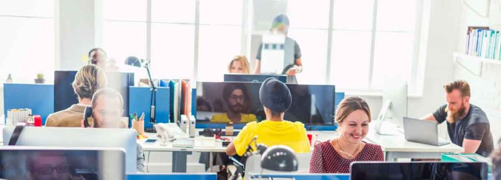 IT staffing agency office