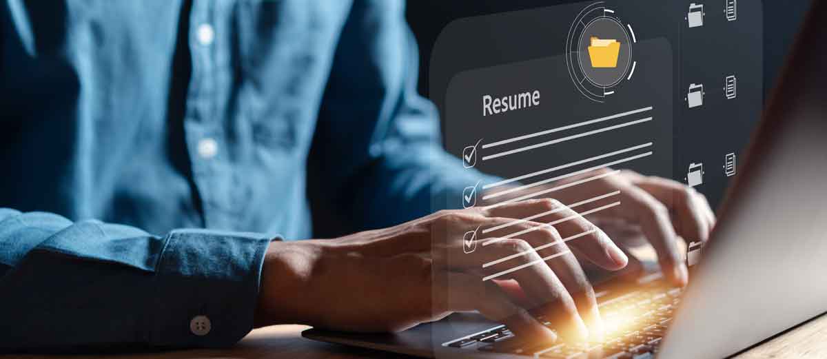 Candidate using AI for Resume Creation