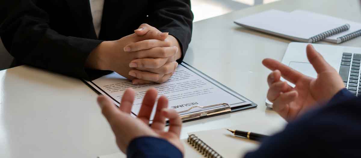 Software engineering talent in an interview